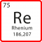 Re - Rhenium